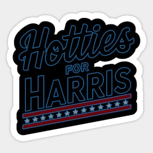 Hotties for harris Sticker